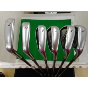 TaylorMade R9 Max Eisensatz 6tlg 7-9+PW,AW,SW Motore 55 Flex R RH Japan gebraucht - Bild 1 von 5