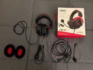 HyperX Cloud 2 II - Gaming Headset 7.1 Surround Sound - RED.