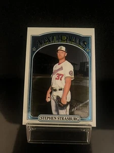 2021 Topps Heritage Stephen Strasburg  Chrome #'d /999 621 Washington Nationals - Bild 1 von 2