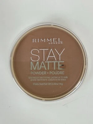 Rimmel London Stay Matte Face Powder #016 Deep Beige .49oz/14g New free shipping - Image 1 of 2