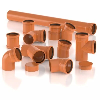 KG Rohr Rohre Bogen Abzweig Muffe DN110 - Bild 1 von 2