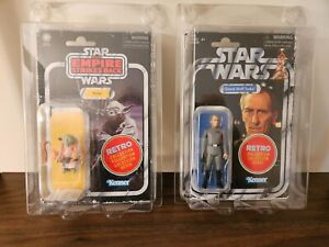 Yoda and Grand Moff Tarkin Star Wars Retro Collection
