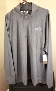 Washington Capitals NHL Classic Gray Team Logo 2XL Sweatsuit Jacket - Picture 1 of 3