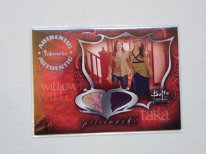 Buffy Connections PWC3 pieceworks costume card Alyson Hannigan Amber Benson #5