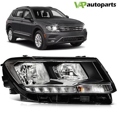 Conjunto de faros faros laterales derecho pasajero para Volkswagen Tiguan 2018-2021 Foto 1 de 4