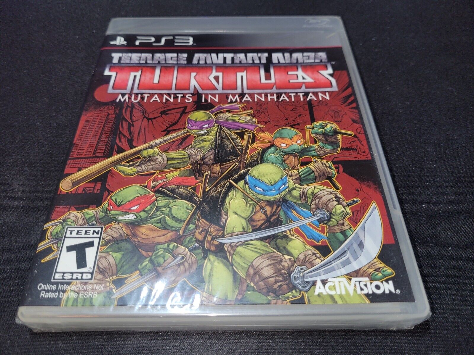Teenage Mutant Ninja Turtles Mutants in Manhattan Playstation 3 PS3 New Sealed!