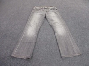 Citizens of Humanity Jeans Adult 31 Gray Denim Straight Grunge Logo Skater Mens - Picture 1 of 11