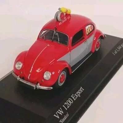 MiniChamps 1951 Volkswagon Beetle 1200 Export Sinalco Coca-Cola Diecast 1:43  - Image 1 of 4