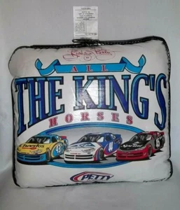New RICHARD PETTY ENTERPRISES 43 44 45 SEAT CUSHION All The Kings Horses NASCAR  - Picture 1 of 4