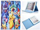 For iPad Pro 9.7 - iPad 9.7 - iPad Air 1-2 Pokemon Pikachu Anime Nice Case Cover