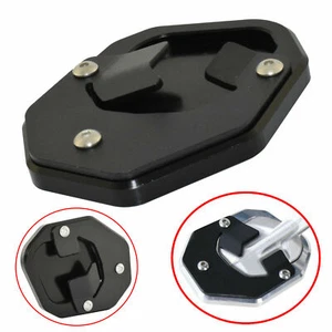 Kickstand Side Stand Enlarger Plate Base Black For YAMAHA Tenere 700 2018-2021 - Picture 1 of 6