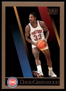 1990-91 SkyBox David Greenwood Detroit Pistons #86