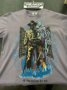 warren lotas nothing but red tee purple - Picture 1 of 2