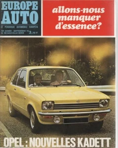 EUROPE AUTO 1973 80 SIMCA 1100 TI CHRYSLER 160 180 OPEL KADETT FIAT 128 ZASTAVA - Imagen 1 de 2