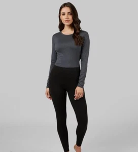 32 Degrees Women's Heat Base Layer Pant Legging Black Size Medium - Picture 1 of 2
