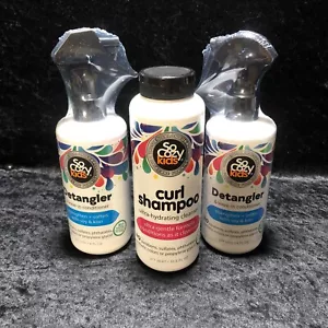 Detangle & Curl Shampoo 3 Pack Strengthen & Soften Hair Fruity Tutti Scent - Picture 1 of 1