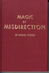 MAGIC BY MISDIRECTION. BY DARIEL FITZKEE. HARDCOVER. 1981 EDITION. SCARCE - Picture 1 of 2