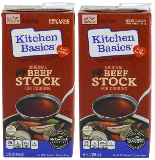 Kitchen Basics Original Beef Cooking Stock, 32 oz (2 Boxes) - Image 1 of 1