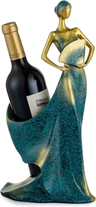 Wine Bottle Racks Countertop: Wine Rack Freestanding for Single Bottle, Tabletop - Picture 1 of 7