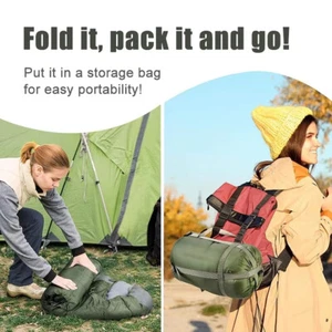 Winter Sleeping Bag for Adults, Waterproof Warm Camping Gear for Cold Weather - Picture 1 of 18
