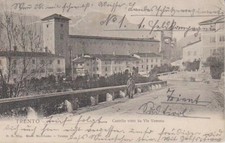 Trento - Castello visto da Via Venezia.