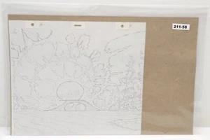 He-Man and the Masters of the Universe Hand Drawn Production Background (211-58) - Picture 1 of 3