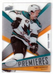 2008-09 Upper Deck Ice #103 Tom Cavanagh RC /1999 - San Jose Sharks