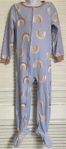 Carter's Girl's 1-Piece Fleece Footed Pajama, Size: 6/6A, Blanket Sleeper - Picture 1 of 5