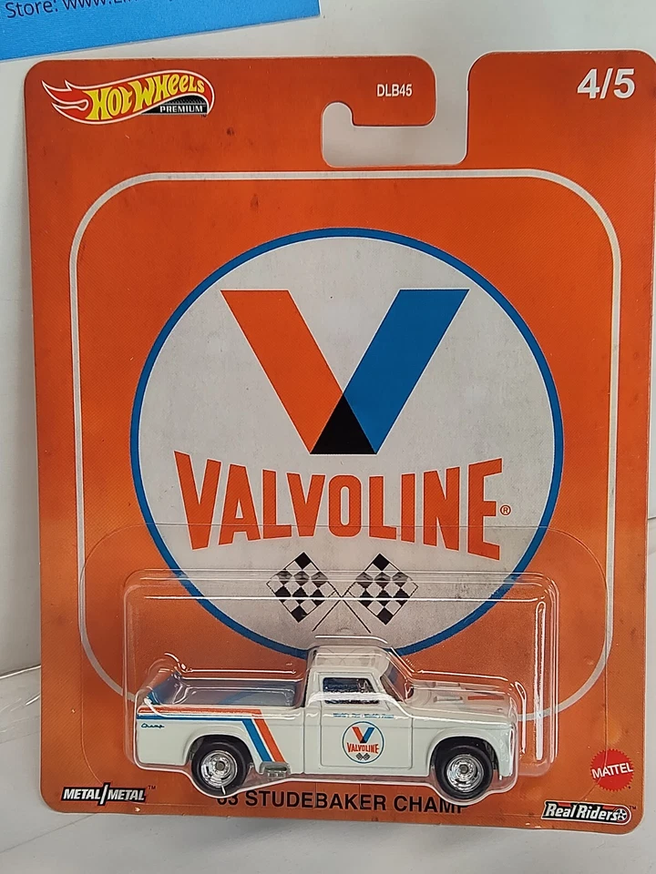 Hot Wheels 63 Studebaker Champ Pop Culture Vintage Oil Valvoline Grl38 2020