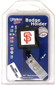 San Francisco Giants Porta badge ID retrattile con cavo in nylon NUOVO - Foto 1 di 3