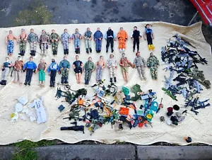 HASBRO & GI JOE ACTION MAN FIGURES Job lot, Figures, Uniforms, Weapons & Parts - Picture 1 of 14