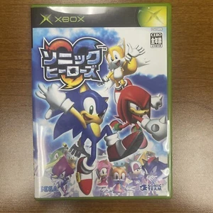 Sonic Heroes - Sega - Microsoft Xbox Japan - Import Version - RARE - FAST SHIP - Picture 1 of 4