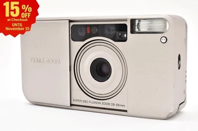 [N MINT] Fuji Fujifilm Cardia mini Tiara Zoom 35mm Point&Shoot Film Camera JAPAN - Image 1 of 4