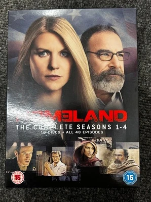 Homeland the Complete series 1 to 4 DVD box set - CG M28 - Image 1 of 4