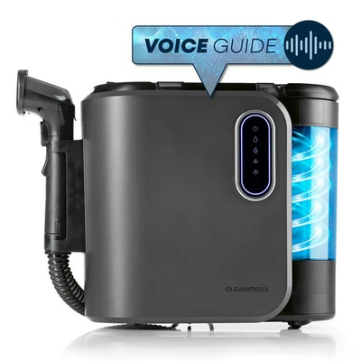 CLEANmaxx Dampfreiniger Polster Teppich Sauger Reiniger Steamer 2 Wassertanks - Bild 1 von 4