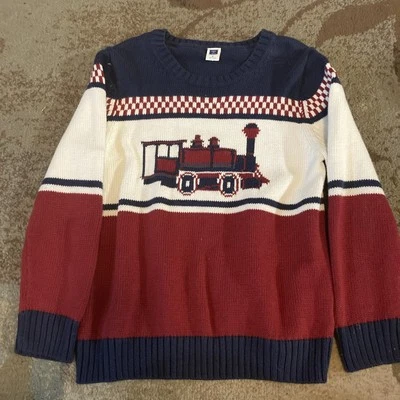 Suéter Tren Navidad Janie And Jack Niños Talla 5 Foto 1 de 2