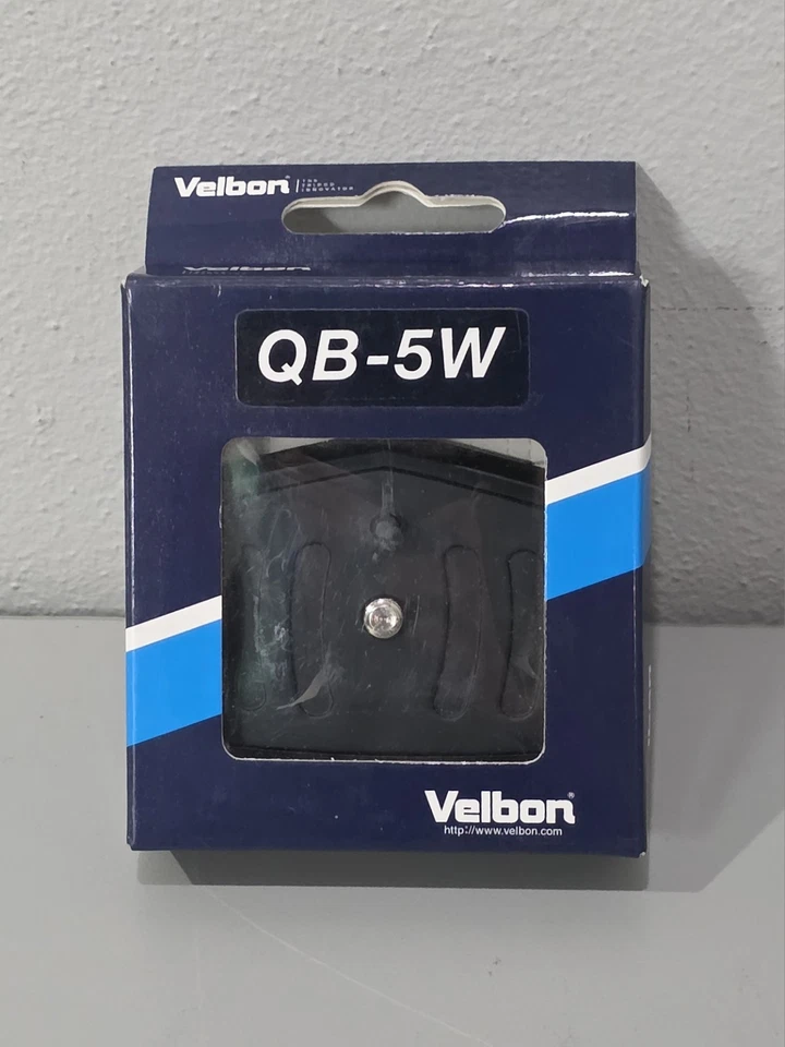 Velbon Qb-5w Quick Release Platform for Tripods U.s. Authorized Dealer