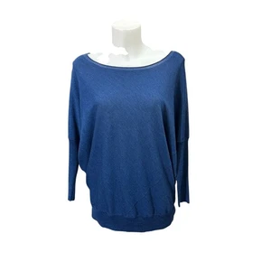Eileen Fisher Merino Wool Lightweight Knit Boat Neck Dolman Sweater Lagenlook S - Picture 1 of 8