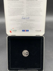 Vintage 1999 Canadian Post Office Millennium Keepsake Limited Edition Medalion  - Bild 1 von 10