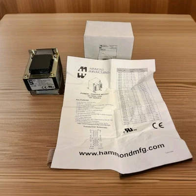 Montaje chasis Hammond Transformer 185E24 115/230V 80VA 24V C.T. Serie 3.3A 185  Foto 1 de 4