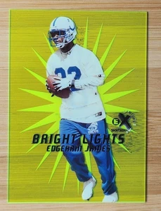 1999 Skybox EX Century Bright Lights Yellow Edgerrin James Rookie Card - Picture 1 of 2