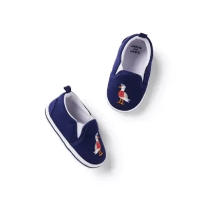 Кроссовки Janie & Jack Baby Seagull Connor темно-синие размер 3/6 месяцев - Изображение 1 из 4