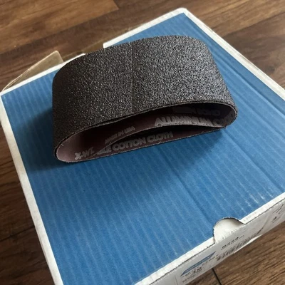 Шлифовальный ремень NORTON: 3 1/2 дюйма ширина x 15 1/2 дюйма длина, зернистость 36 (10 штук) - Изображение 1 из 2