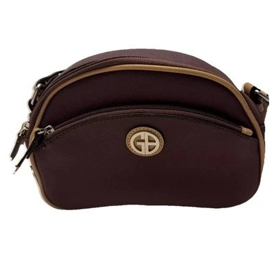 GIANI BERNINI Saffiano Bolso Bandolera Mujer Piel Sintética Cúpula - ROJO Foto 1 de 4