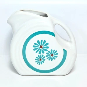 Fiesta ®️ HLCCA 2025 Conference Exclusive Aloha Daisy Mini Disk Pitcher - Picture 1 of 6