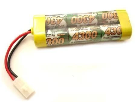7,2 V XCell Akkus 7,2V 4300 mAh NI-MH Racing Pack Akku mit Tamiya Stecker - Bild 1 von 1