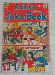 Archie's Joke Book 172 (FN- 5.5) 1972 solo ahora: $5.50, ¡portada de Archie's Band! - Imagen 1 de 2