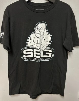 Straight Blast Gym Women’s/Youth Size Small T-Shirt SBG Logos Front and Back - Image 1 of 4