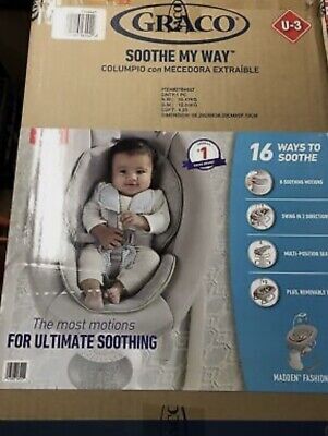 Graco Soothe My Way Swing With Removable Rocker 2164647 • 205.33$