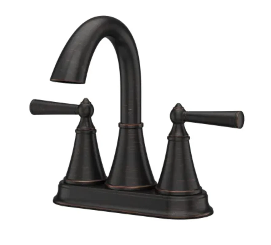 Pfister Saxton 1.2 GPM Centerset Bathroom Faucet with Push & Seal™ Drain - Image 1 of 1